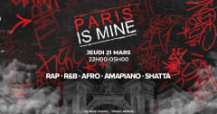 PARIS IS MINE - Afro, Shatta, Dancehall, Hip Hop & Rap cover