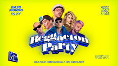 Reggaeton Party Neon - Bruxelles cover