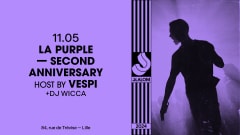 SLALOM : La Purple — Second Anniversary • Host by Vespi cover