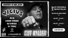 Vicius Party - CUT KILLER - La Salamandre Strasbourg cover