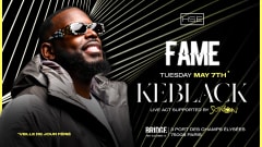 FAME KEBLACK EXCLUSIVE SHOWCASE MARDI 7 MAI  BRIDGE CLUB cover