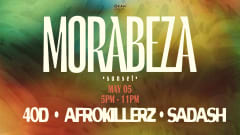 MORABEZA • SUNSET • 40D / AFROKILLERZ / SADASH cover