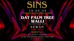 SINS CURATED @CHEZMOUNE - Friday 19.04 cover