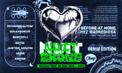 NUIT BRUNE - DENIM EDITION cover