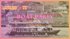 BOAT PARTY + After MOME cover