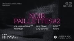 Noir Paillettes#2 by Mets des Consonnes cover