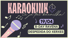 19/04 - KARAOKINK: Eu já fui baunilha! cover