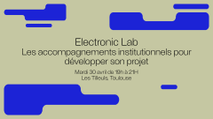 Electronic Lab - Quels accompagnements institutionnels ? cover