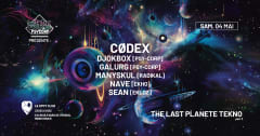 Week end Planet Tekno: Codex cover