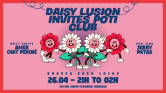 Daisy Lusion invites Poti Club @ Bodega Casa Locos cover