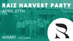 Raiz Harvest Party cover