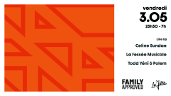 FAMILY APPROVED x LA JAVA: CELINE SUNDAE, LA FESSEE MUSICALE cover