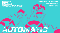 Automatic : Shonky, Gab Jr. (Live), Automatic Writing cover