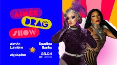 Aimée Drag Show com Spadina Banks 28/04 cover