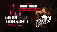 MONSTER WEEK... ANGY KORE / GABRIEL PADREVITA / EL DESPERADO cover