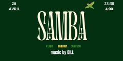 SAMBA IS BACK cover