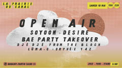 OPEN AIR : SOYOON · DESIRE · BAE PARTY TAKE OVER cover