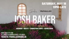 Desires x Parallax presents: Josh Baker cover