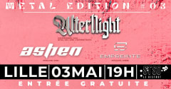 METAL EDITION #3 • ASHEN + ALTERNIGHT + EMPREINTE cover