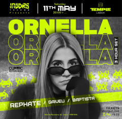 ORNELLA 3h set @ Temple Lx cover