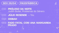 PASSFÁBRICA - SEXTA 26/04 cover