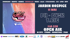 OPEN AIR : DELTA TOUR X JARDIN HOSPICE - BRUXELLES cover