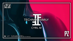 TECHNO FAMILY X CYRIL M ALL NIGHT LONG cover