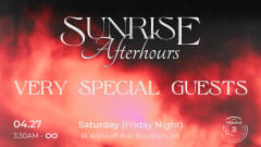 SUNRISE AFTERHOURS III: VERY SPECIAL GUESTS cover