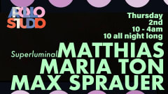 Apollo Studio X Matthias X Maria Ton X Max Sprauer cover