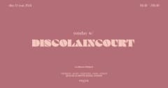 sunday : Discolaincourt (Martine + 6soul) cover