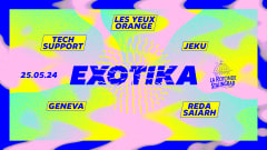 LES YEUX ORANGE / EXOTIKA - Club XXL! w/ Tech Support & more cover