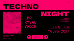 TECHNO NIGHT BY PPR cover