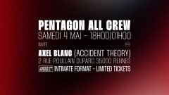 PENTAGON invite AXEL BLANC @SBXCLUB cover