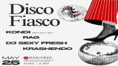 Disco Fiasco: KONDI w/ Friends cover