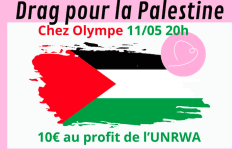 Drag pour la palestine cover