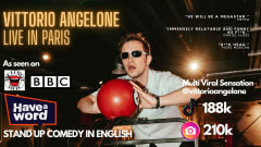 ENGLISH COMEDY SPECIAL - Vittorio Angelone: Live In Paris cover