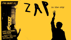ZAP in the city cover