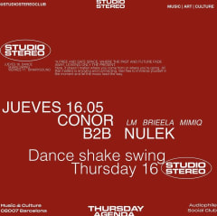 Studio Stereo x Dance Shake Swing pres Nulek b2b Conor cover