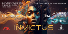 "INVICTUS" The Beach Party **Jimbaran Plage** Golfe Juan cover