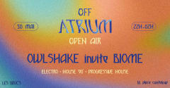 #OFF Atrium Open Air : Owlshake invite Biome cover