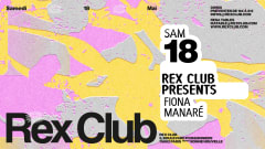 Rex Club Presents: Fiona & Manaré cover