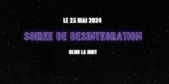 SOIREE DE DESINTEGRATION cover