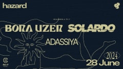 HAZARD : SOLARDO, BORA UZER & ADASSIYA cover