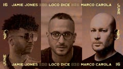 Jamie Jones b3b Loco Dice b3b Marco Carola cover