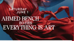 ALMA CLUB INVITES AHMED BENCH & EVERYTHING IS ART cover