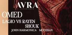 ALMA CLUB INVITES AVRA with OMED and friends cover