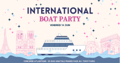 International Boat Party (14 Juin) cover