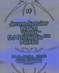 [RF] Jeune Sorcier + Violet + WTVR + DJ Privilégio + Paixão cover