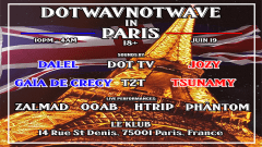 DOTWAVNOTWAVE IN PARIS ( billet dispo sur place ) cover