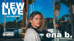 NEW LIVE in concert: ena b. cover